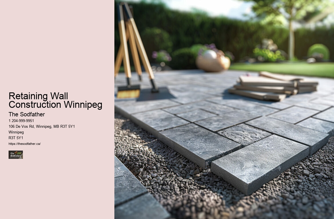 Retaining Wall Construction Winnipeg