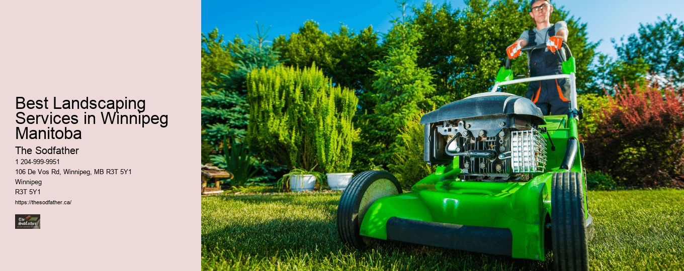 Best Landscaping Services in Winnipeg Manitoba
