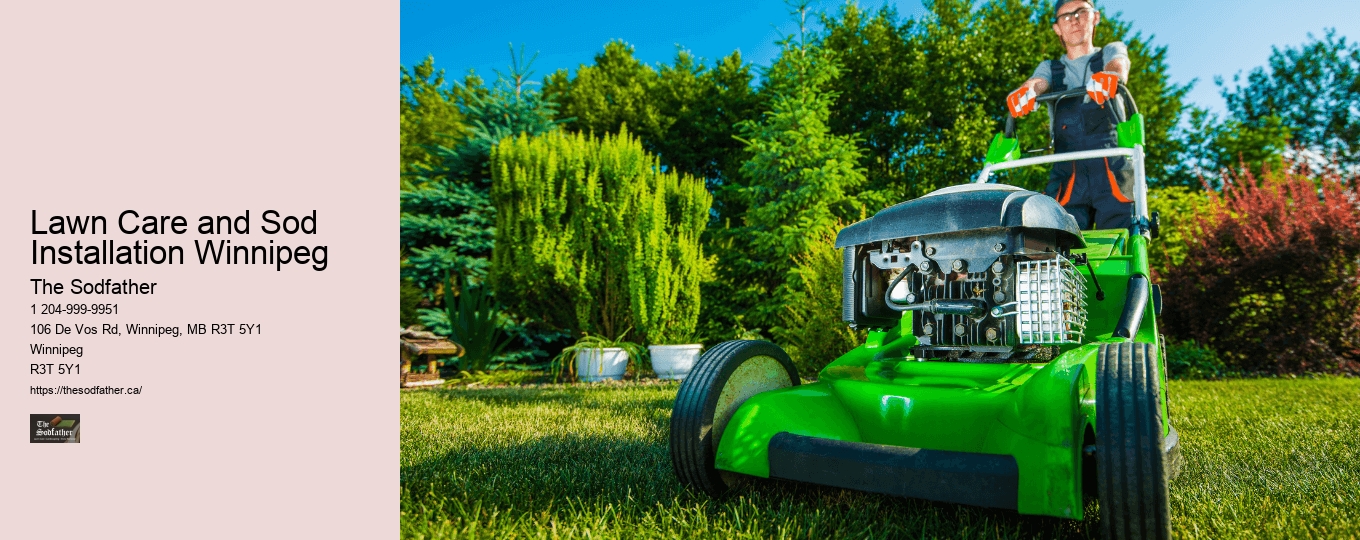 Lawn Care and Sod Installation Winnipeg