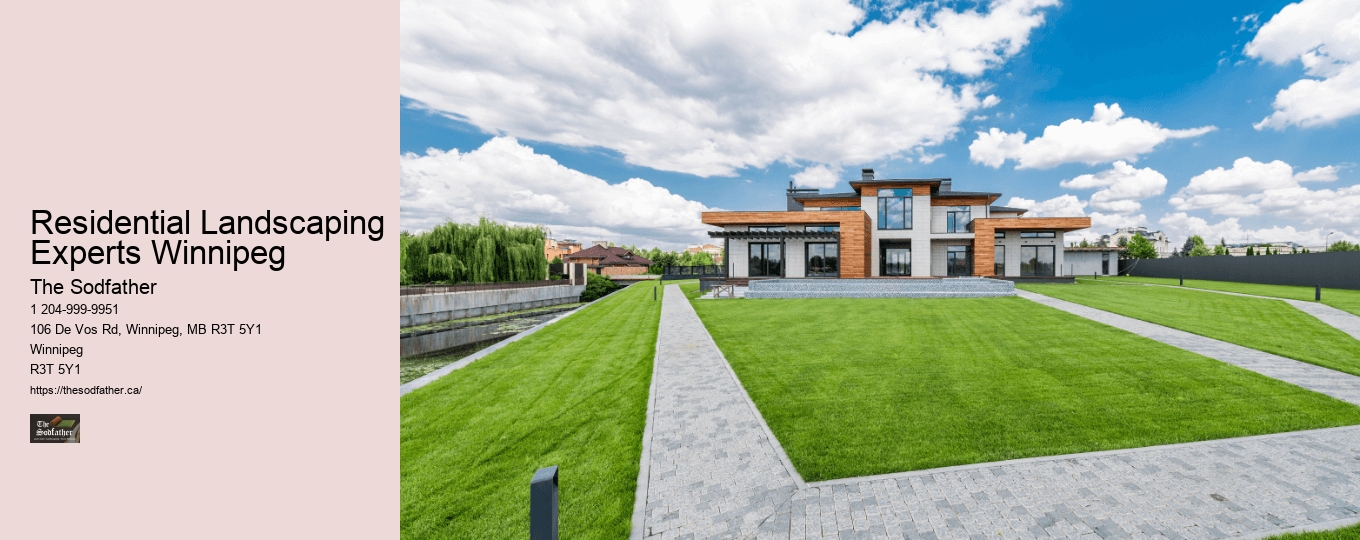 Residential Landscaping Experts Winnipeg